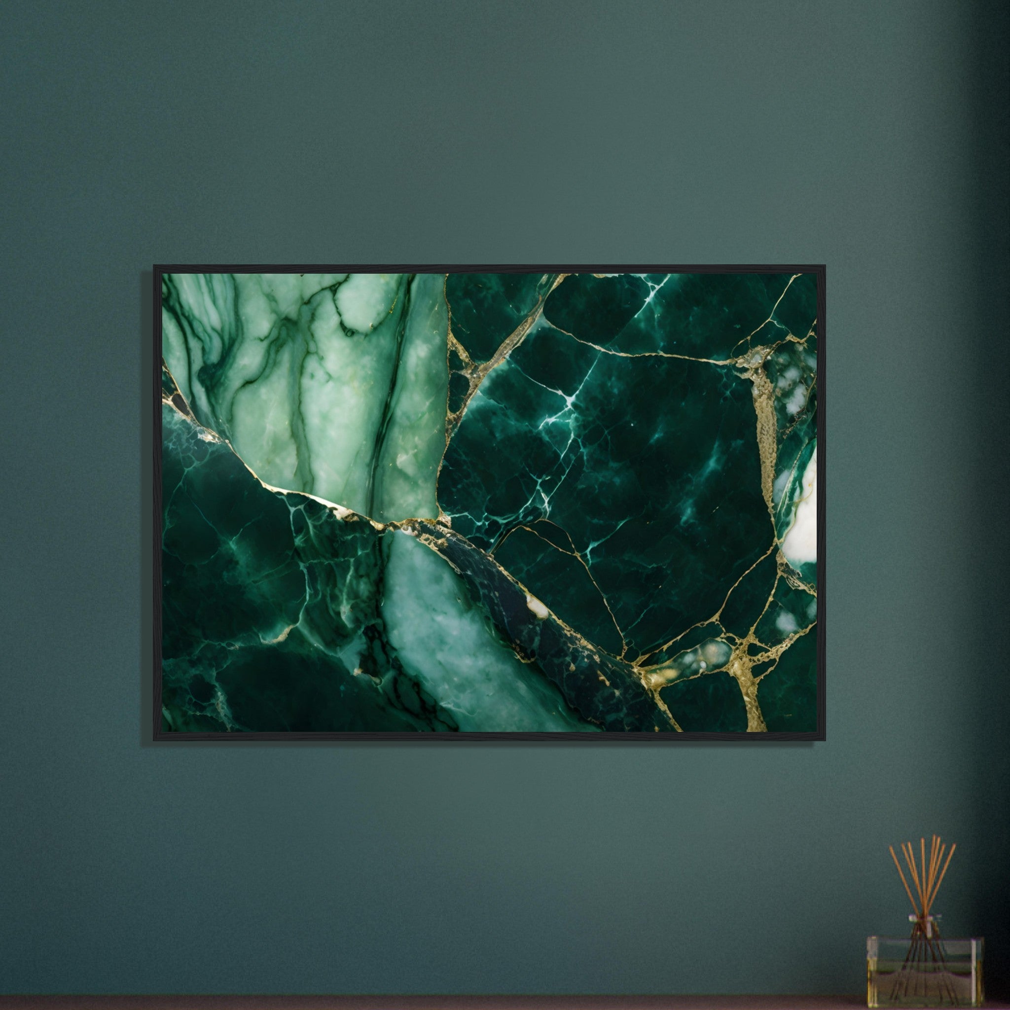 Green Abstract Marble