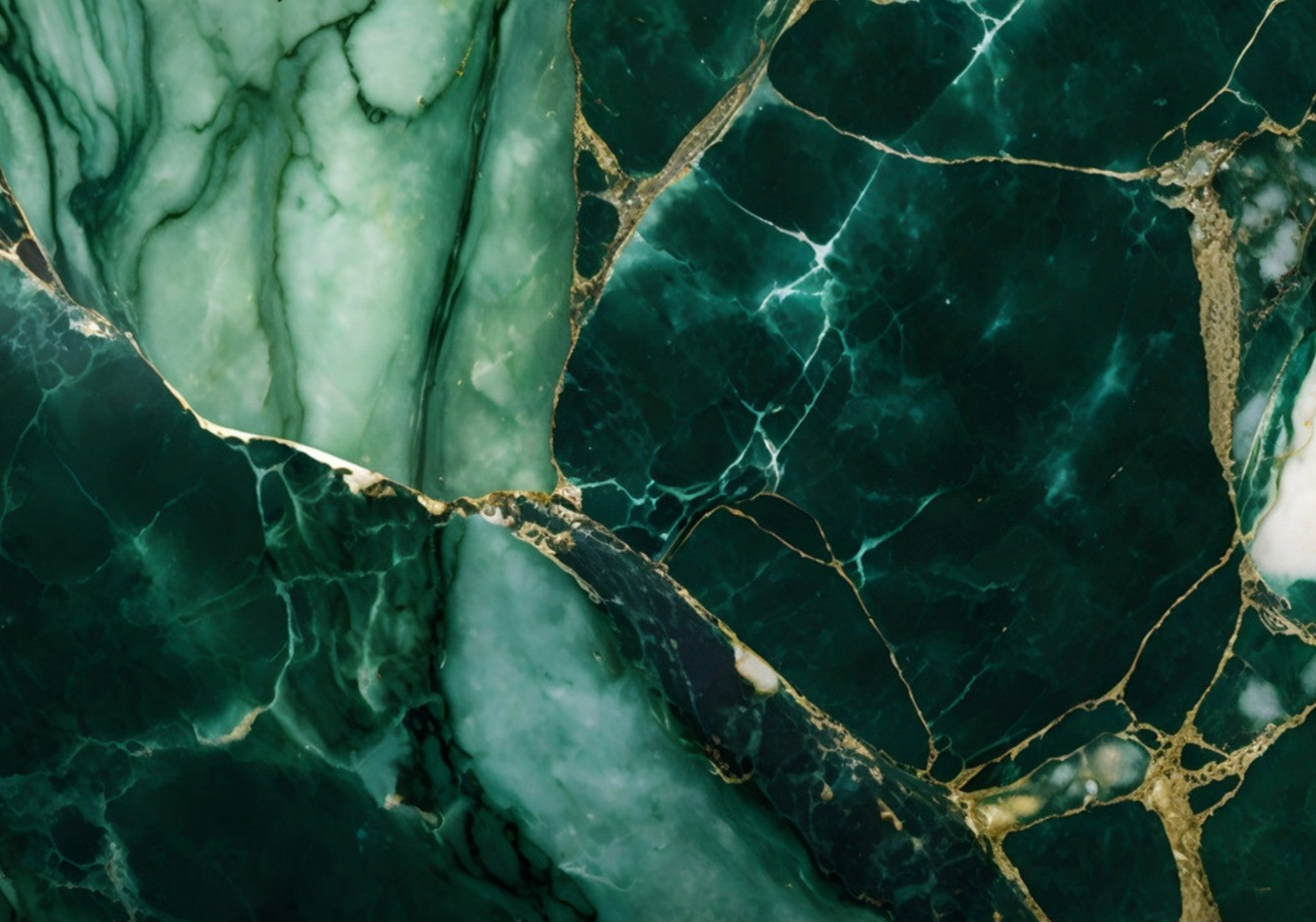 Green Abstract Marble